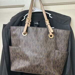 Ladies Brown MK purse